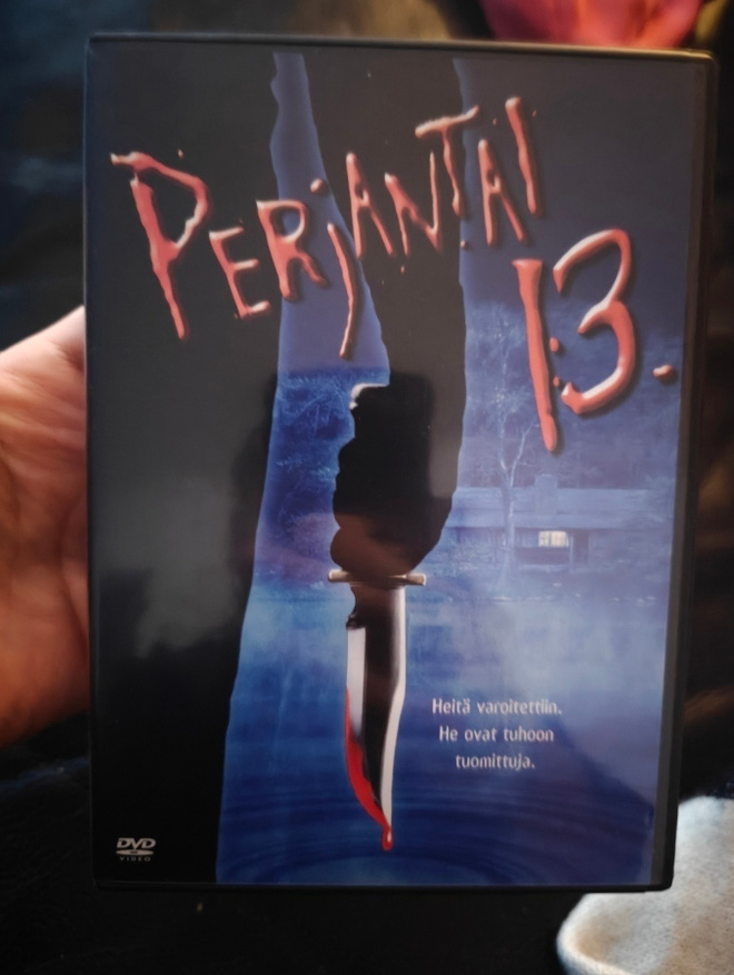Perjantai 13 - Friday The 13th (1980) DVD Suomijulkaisu
