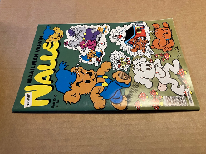 MAAILMAN VAHVIN NALLE 10/1991 HYVÄ