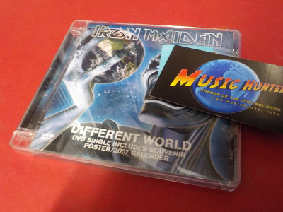 IRON MAIDEN - DIFFERENT WORLD UUSI DVD SINGLE