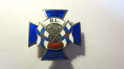 Ruuvimerkki tykkivene Hämeenmaa 1936, hopeaa