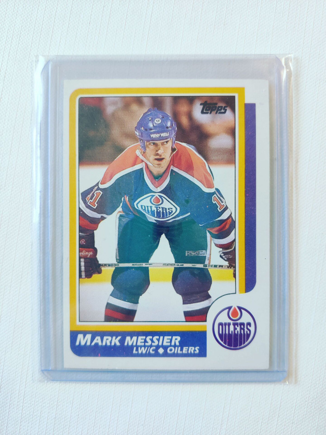 86-87 Topps - Mark Messier