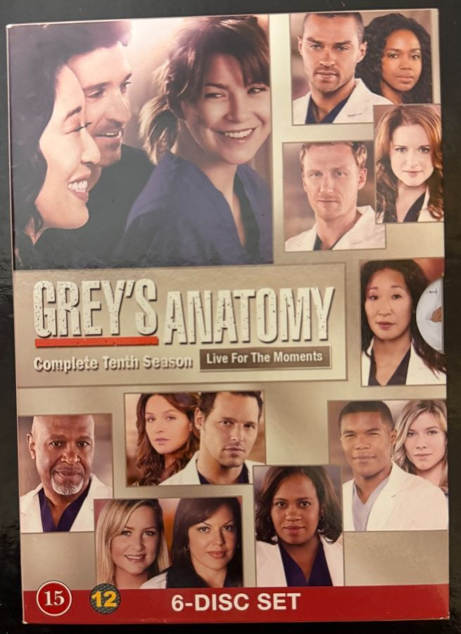 GREY'S ANATOMY / GREYN ANATOMIA KAUDET 6,8,9,10 (24 DVD)