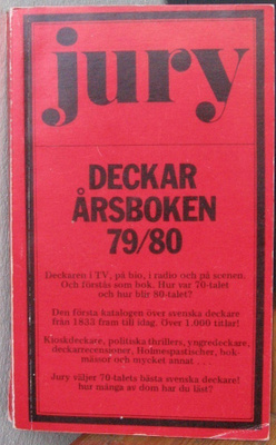 Jury deckarårsboken 79/80. 178 s.