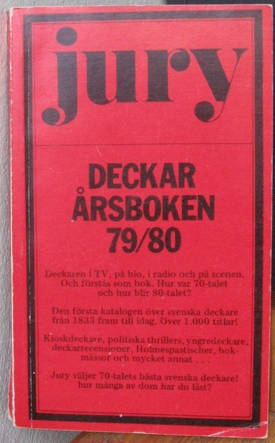Jury deckarårsboken 79/80. 178 s.