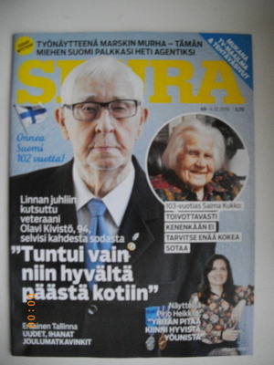 Seura lehti Nro 49/2019 (6.5)