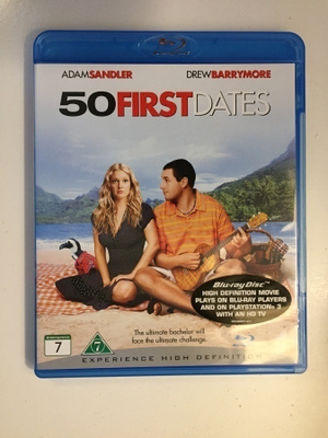 Aina eka kertaa (Blu-ray) Adam Sandler ja Drew Barrymore