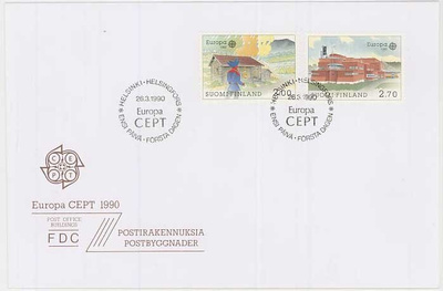 1990 Eurooppa FDC