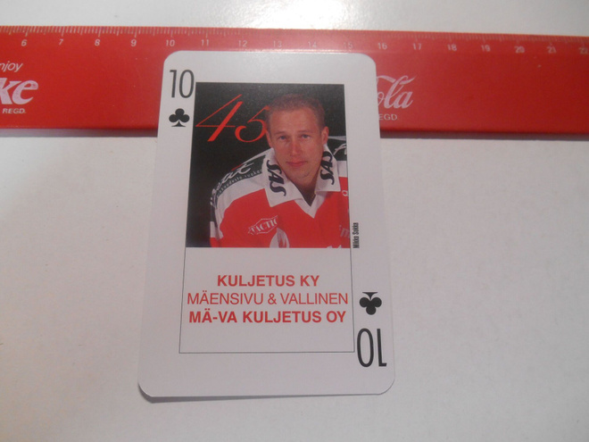 ÄSSÄT Pelikortti # Risti 10 Mikko Sokka