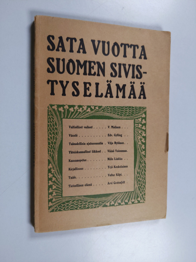 Sata vuotta Suomen sivistyselämää