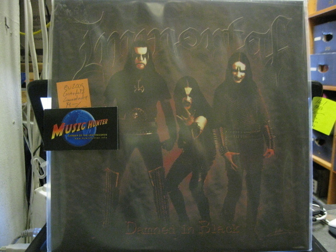 IMMORTAL - DAMNED IN BLACK 2005 M-/M- LP