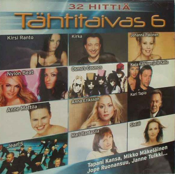 Tähtitaivas 6 :  32 Suomihittiä  -  (2 CD)