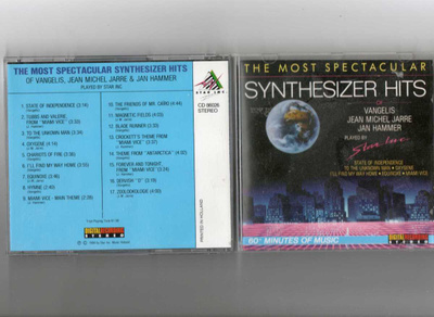 THE MOST SPECTACULAR SYNTHESIZER HITS, CD