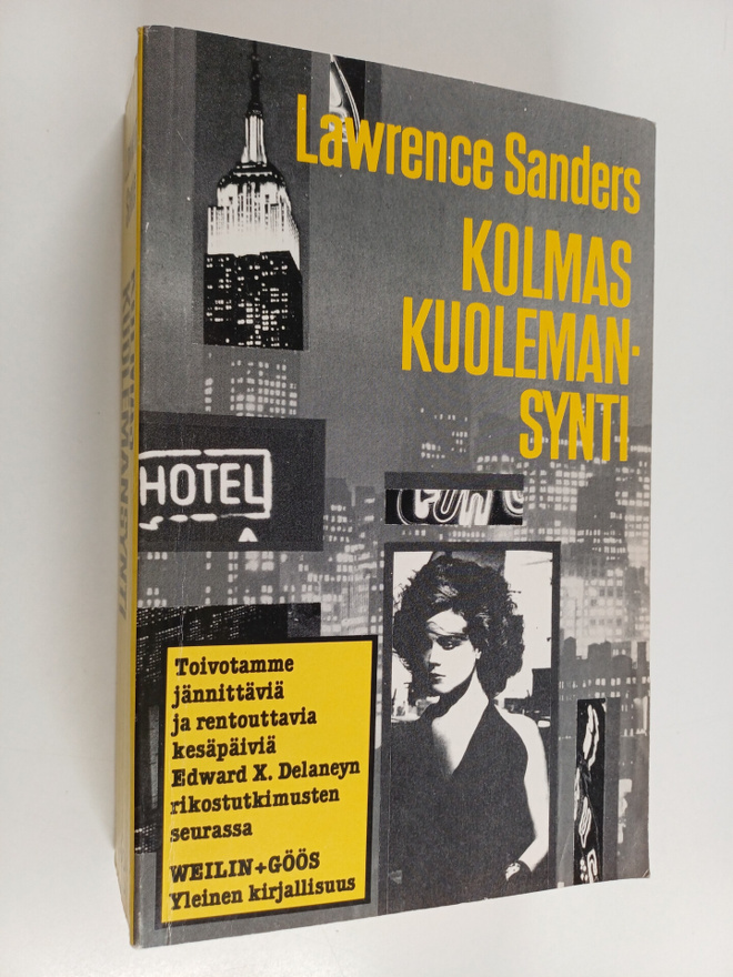 Lawrence Sanders : Kolmas kuolemansynti : romaani