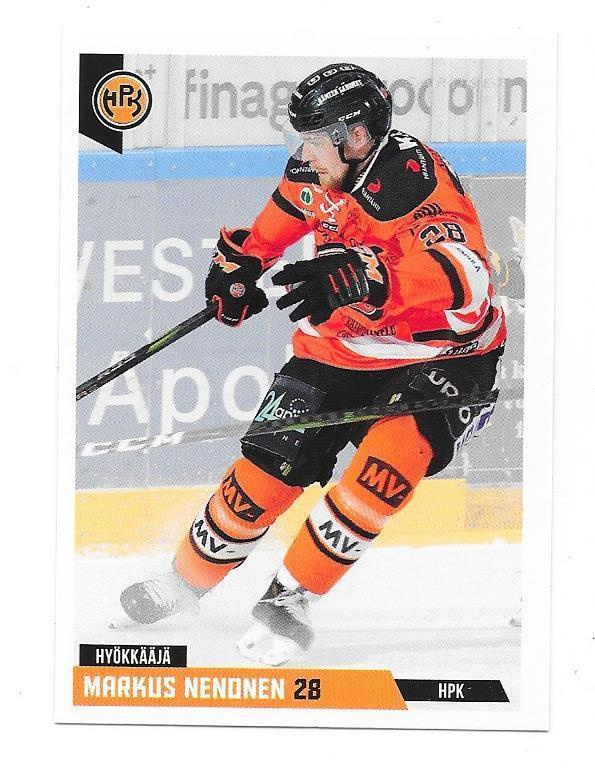 2019-20 CardSet #19 Markus Nenonen HPK