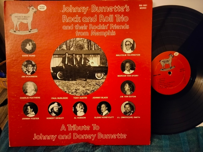A Tribute To Johnny And Dorsey Burnette LP