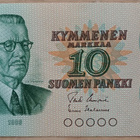 Suomen Pankki 10 mk seteli 1980 - pikkukuva 1