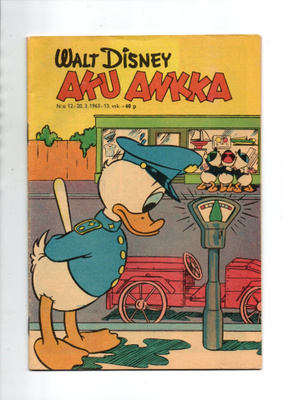 WALT DiSNEY  AKU ANKKA n:o 12 1963