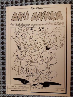 Aku Ankka ankkakohtainen opetussuunnitelma 2009