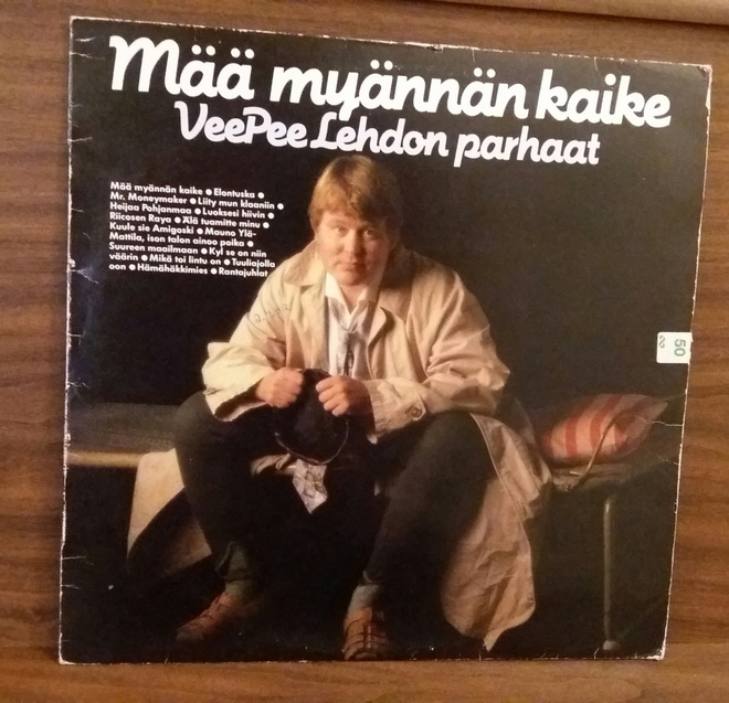 VeePee Lehto Mä myönnän kaike MTLP-25 1981