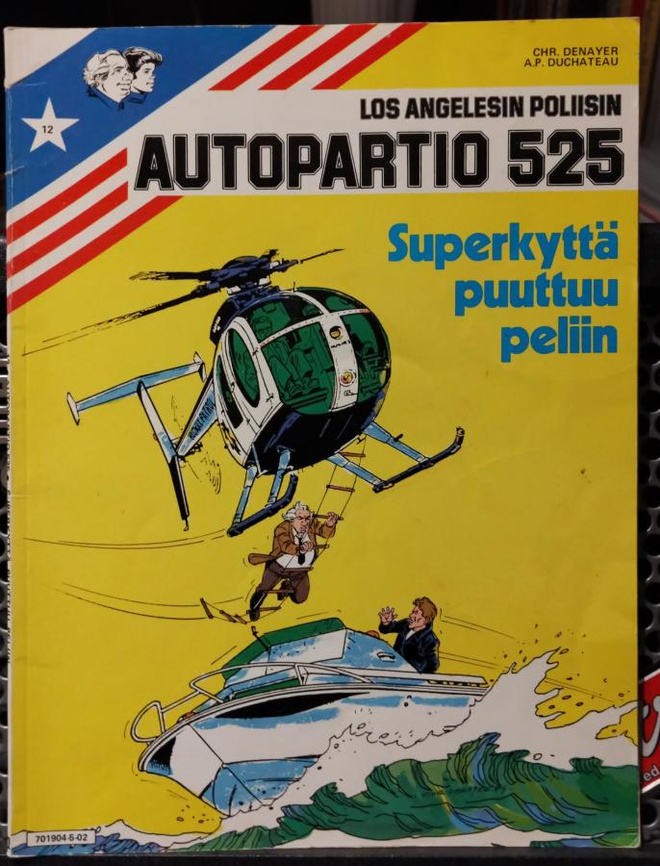 Autopartio 525 Superkyttä puuttuu peliin