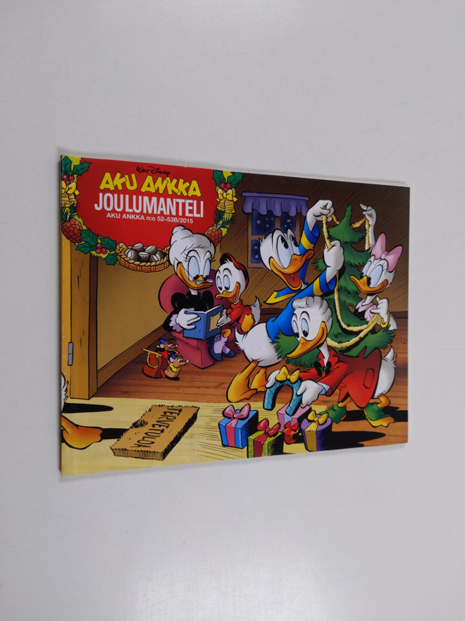 Walt Disney : Aku Ankka 52-53B/2015 :  Joulumanteli