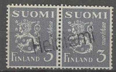 Heinisniemi -rivileima M30 3mk harmaa pari