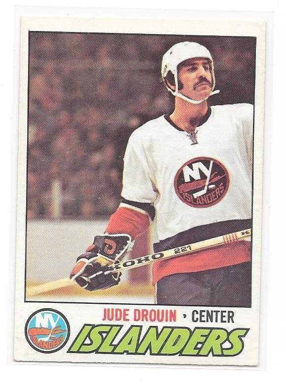 1977-78 OPC #182 Jude Drouin New York Islanders