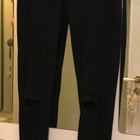 REACH mustat polvista revityt stretch legginsit XS - pikkukuva 1