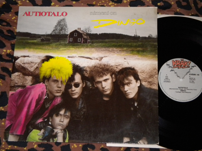 DINGO - Autiotalo - 12" maxi single  1984 EX+