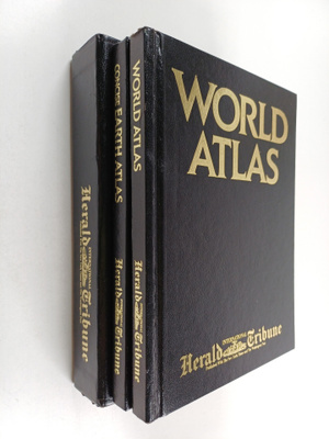 World atlas ; Concise earth atlas (+ kotelo)
