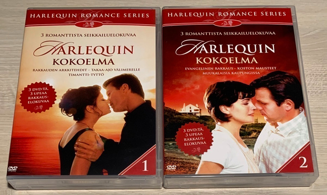Harlequin (6DVD) koko sarja - 6 romanttista elokuvaa (UUSI)