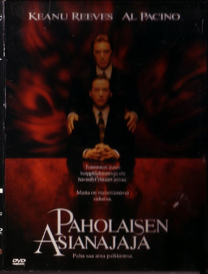 dvd, Paholaisen asianajaja (Al Pacino, Keanu Reeves) [kauhu,