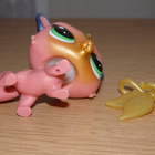 LITTLEST PET SHOP helmiäiskuvio Pipsy KISSA + amuletti - pikkukuva 5