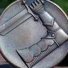 Suojeluskunnan kunniamerkki. Numeroitu. Halkaisija 30 mm. Pr - pikkukuva 3