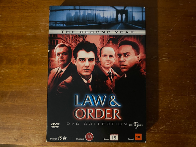Law & Order Kova laki Kausi 2 DVD