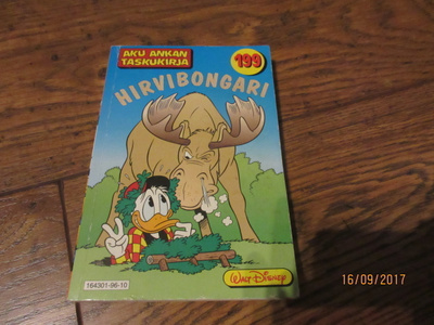 Aku Ankan taskukirja 199 - Hirvibongari (1.Painos)