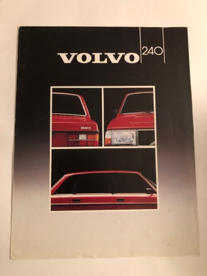 Myyntiesite - Volvo 240 - 1983