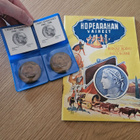 Urho kekkosen mitalit 2kpl hopea rahan vaiheet. - pikkukuva 1