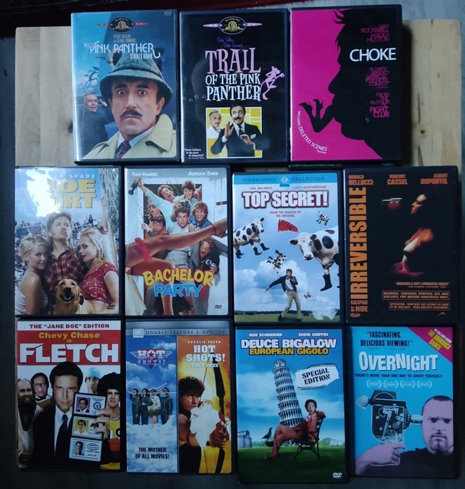 DVD-Leffoja (R1 / Alue 1) 2€/kpl