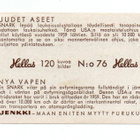 Purkkakuva Hellas UUDET ASEET n:o 76 SNARK - pikkukuva 2