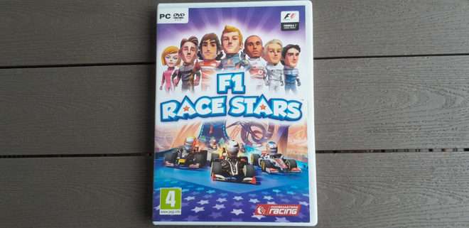 PC DVD: F1 Race Stars peli (2012)
