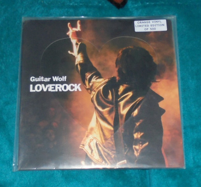 GUITAR WOLF ~ Loverock ~ LP Japan - värilevy
