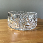 Kristallikulho / malja, Kehrä kuvio ( halkaisija 18 cm ) - pikkukuva 2