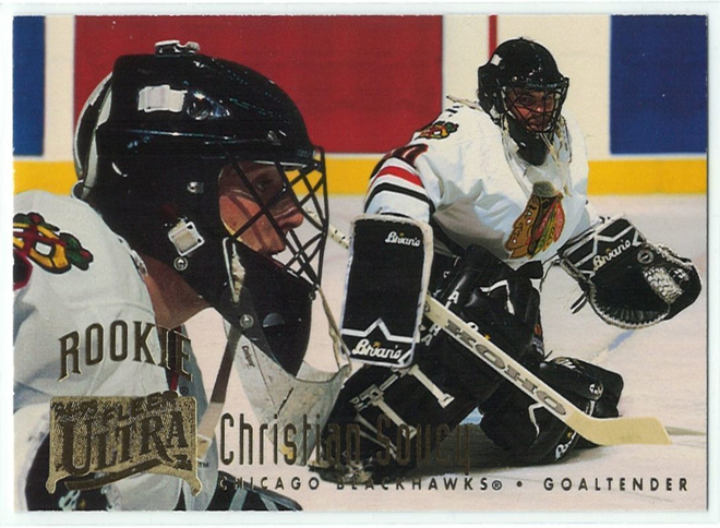 94-95 Fleer Ultra #276  Christian Soucy RC