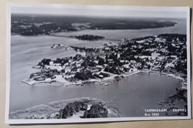 Tammisaari - Ekenäs N:o 1552, ilmakuvapk, Velj. Karhumäki