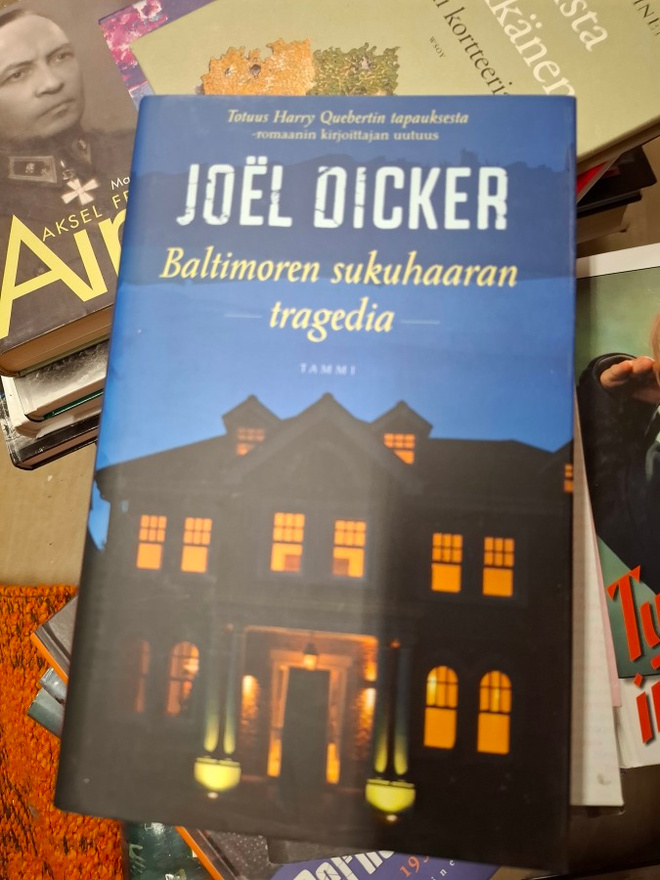 Joel Dicker Baltimore sukuhaaran tragedia