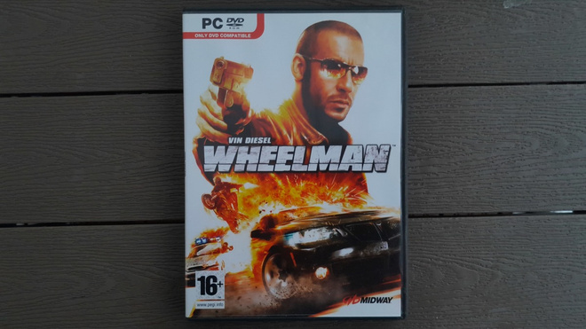 PC DVD: Vin Diesel Wheelman peli (2009)