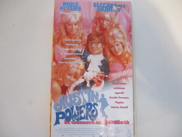 VHS AUSTIN POWERS KUMMA JÄTKÄ
