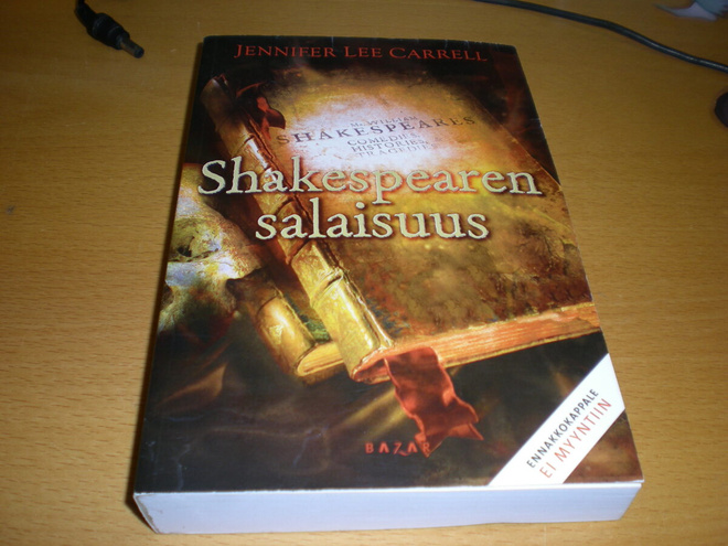 Jennifer Lee Carrell: Shakespearen salaisuus
