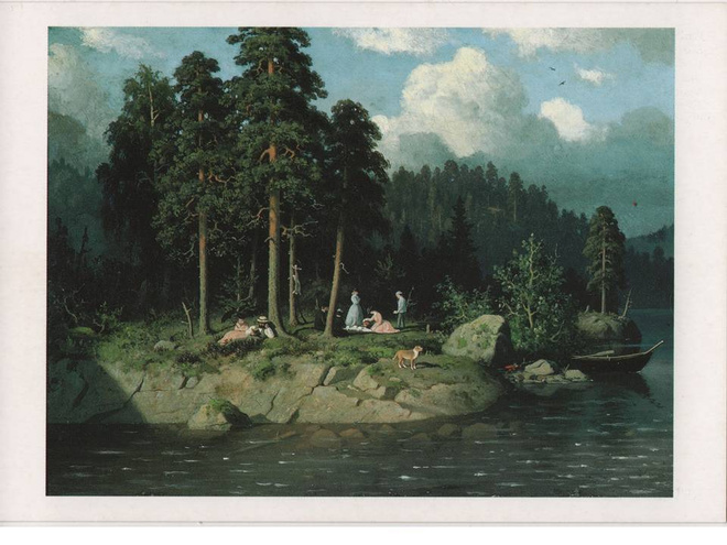 kortti ** von Wright F tai M Luonnossa  - erilaisia